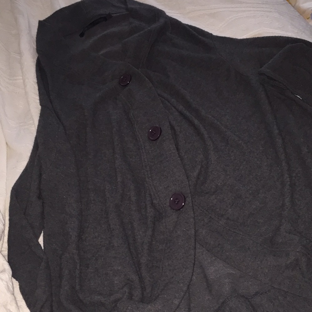 Grey cardigan John Eshaya